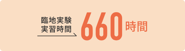 臨地実験実習時間660時間